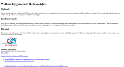 Desktop Screenshot of gemhellevoetsluis.nl