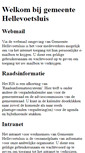 Mobile Screenshot of gemhellevoetsluis.nl